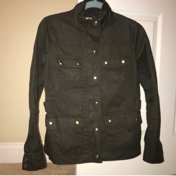 J. Crew Boyfriend Field Jacket (XS) - Picture 2 of 4